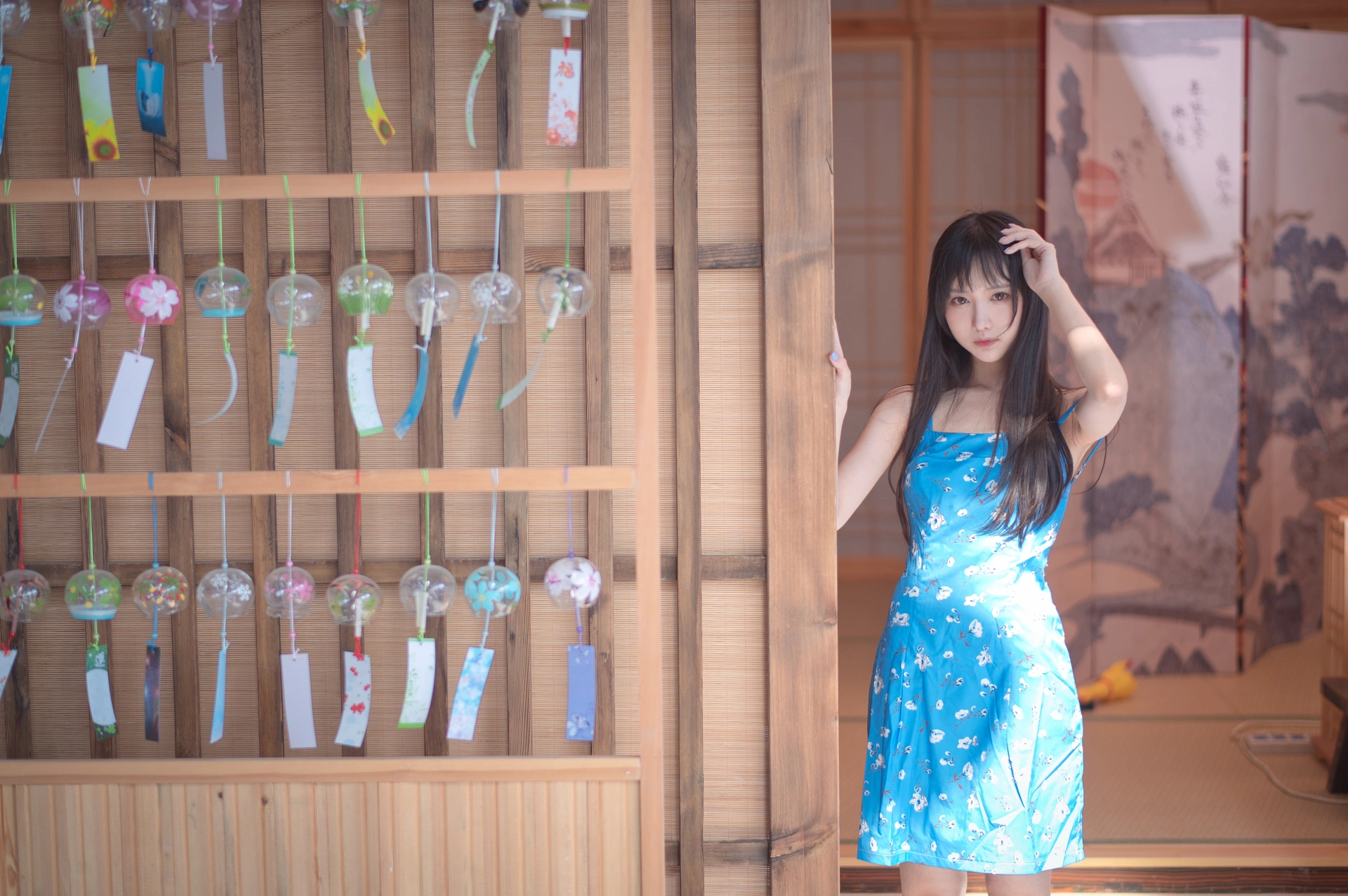 Shika小鹿鹿 – NO.109 蓝裙子 2